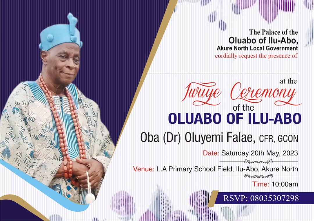 Oba Oluyemi Falae Celebrates Coronation Anniversary in Style