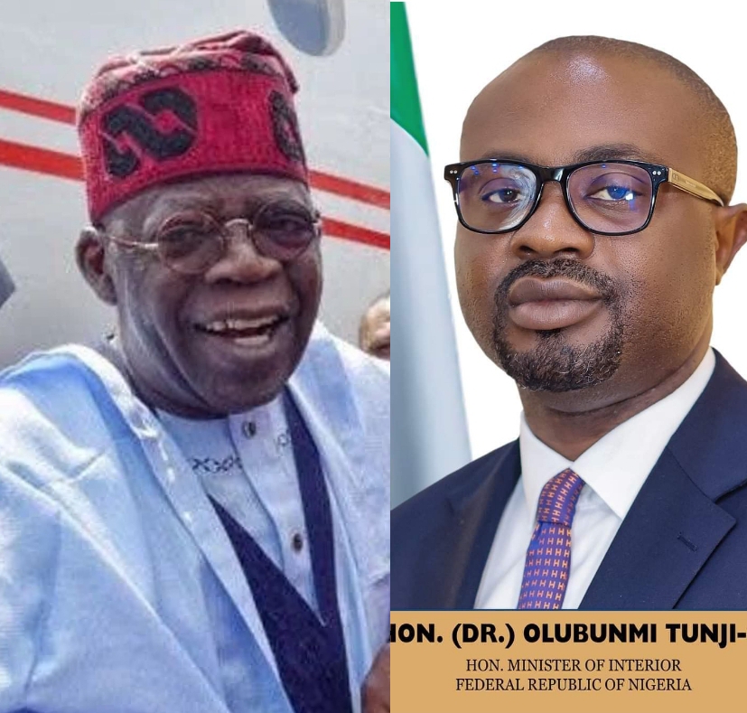 PRESIDENT TINUBU FELICITATES MINISTER OF INTERIOR, OLUBUNMI TUNJI-OJO, ON BIRTHDAY