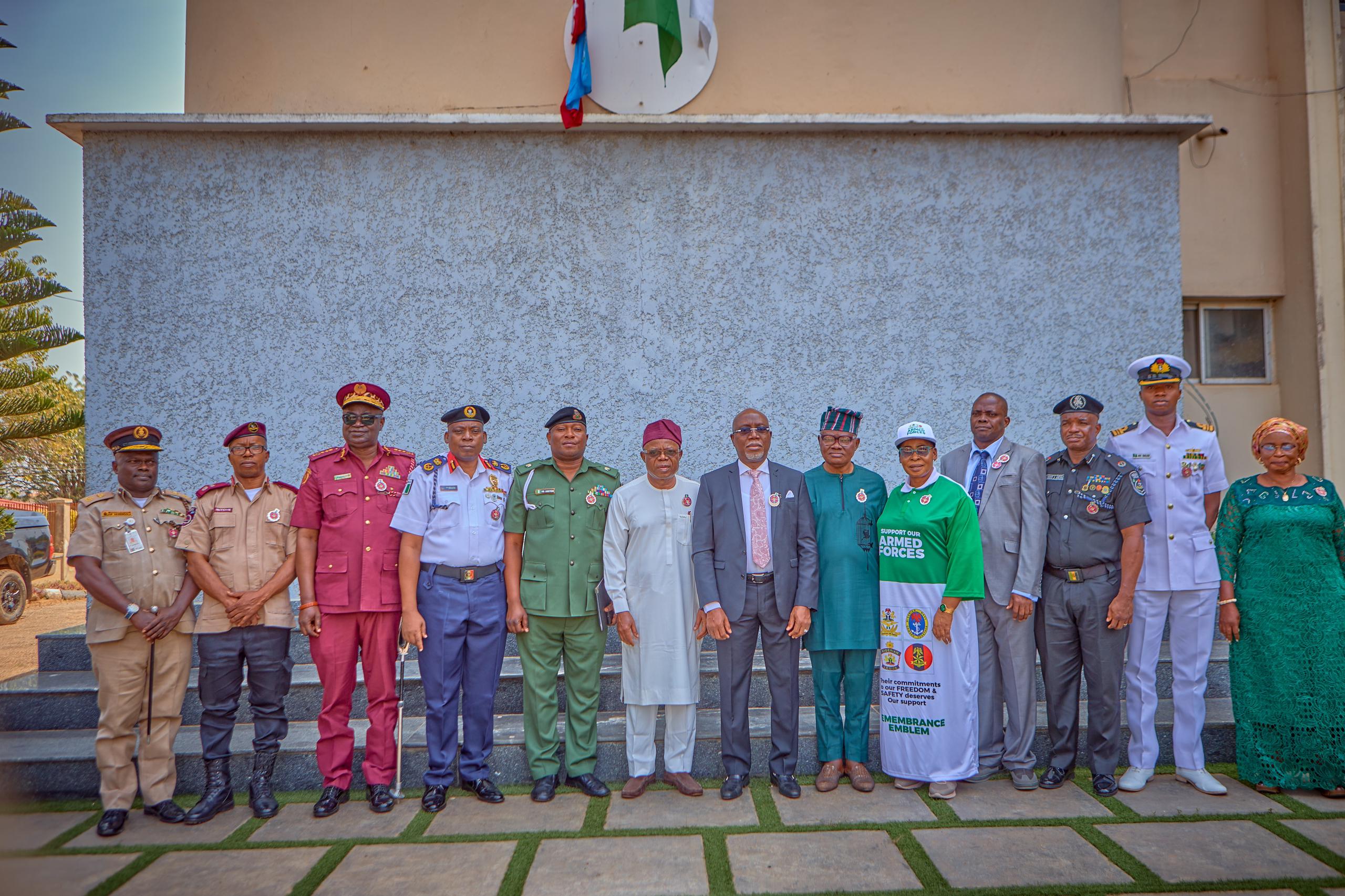 GOV AIYEDATIWA LAUNCHES EMBLEM APPEAL FUND FOR 2025 ARMED FORCES REMEMBRANCE DAY