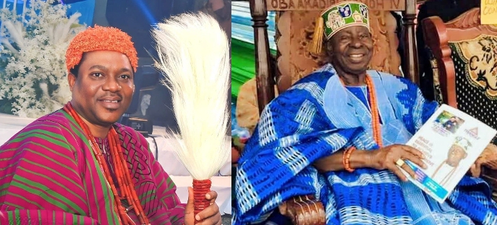 GOV AIYEDATIWA CONGRATULATES OLOWO, OLUKARE ON CORONATION ANNIVERSARIES