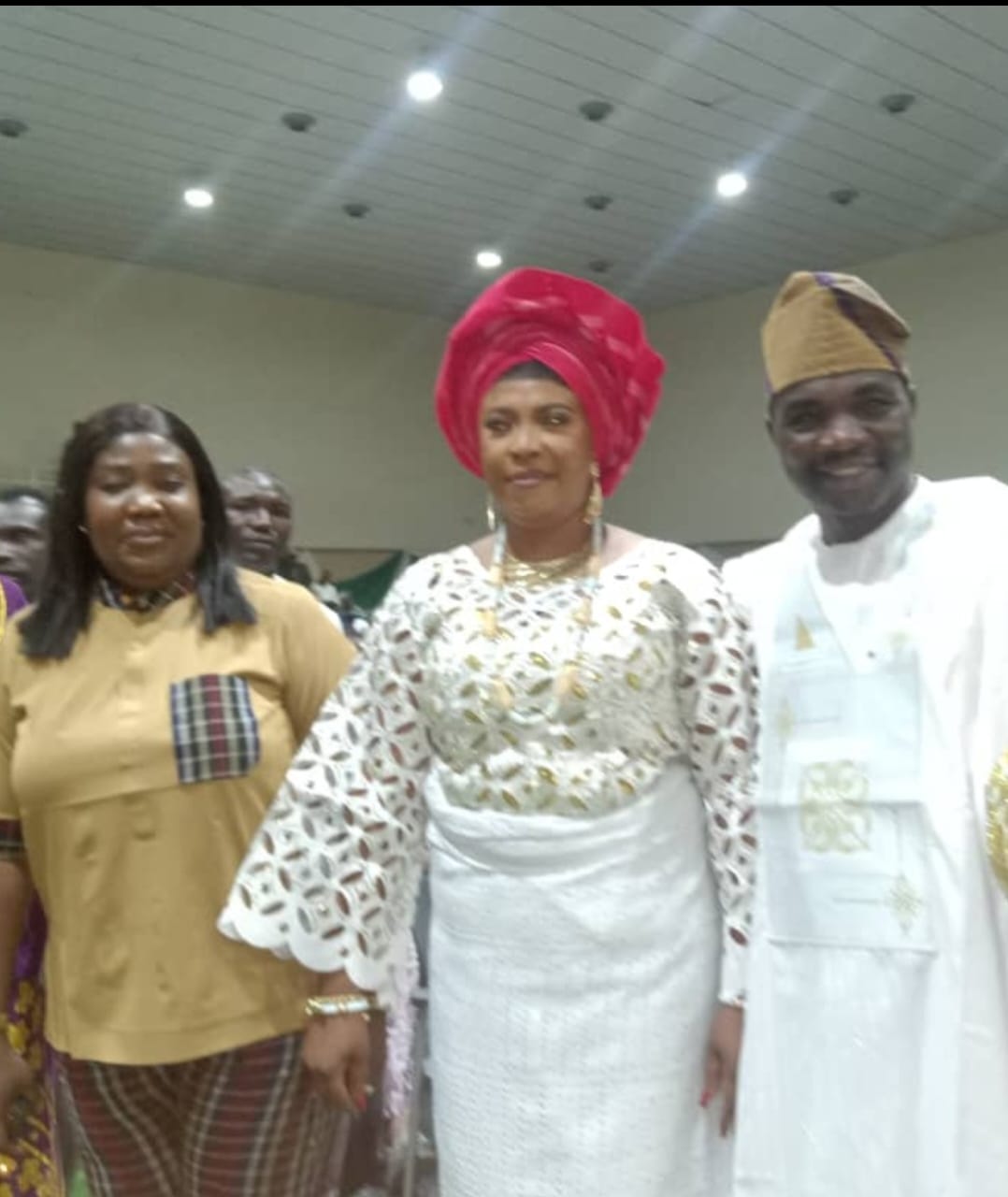 Hon. Olori Oyinkansola Aroloye Celebrates Newly Inaugurated Chairman of Ifedore LG, Hon. Dipo Ajibola, and His Vice, Mrs. Ijimakinwa